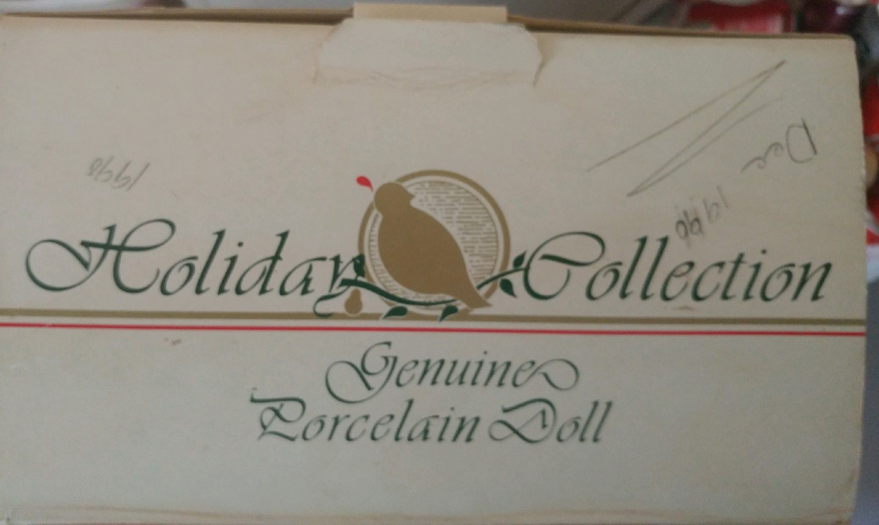 adorable memories genuine porcelain doll